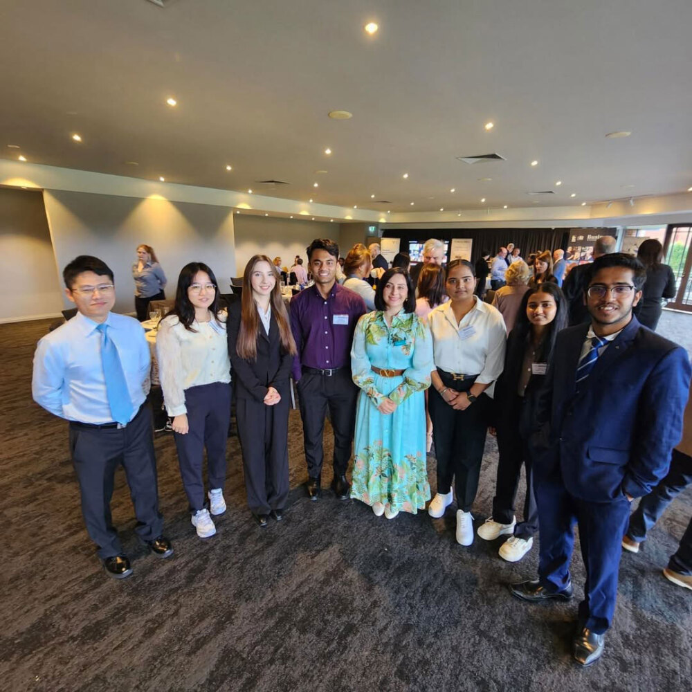 We sponsor a Deakin University Business student